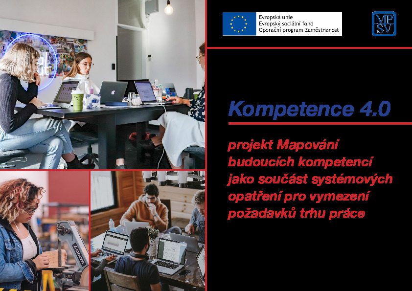 Kompetence 4.0 - leták